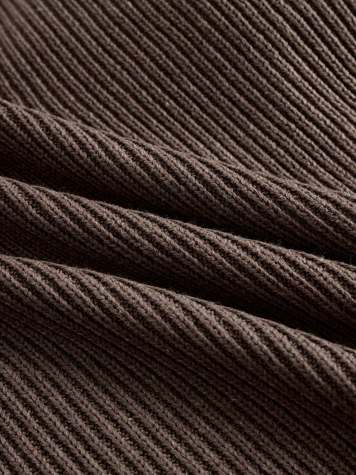 Robe pull à volants — Douce, chaude & romantique