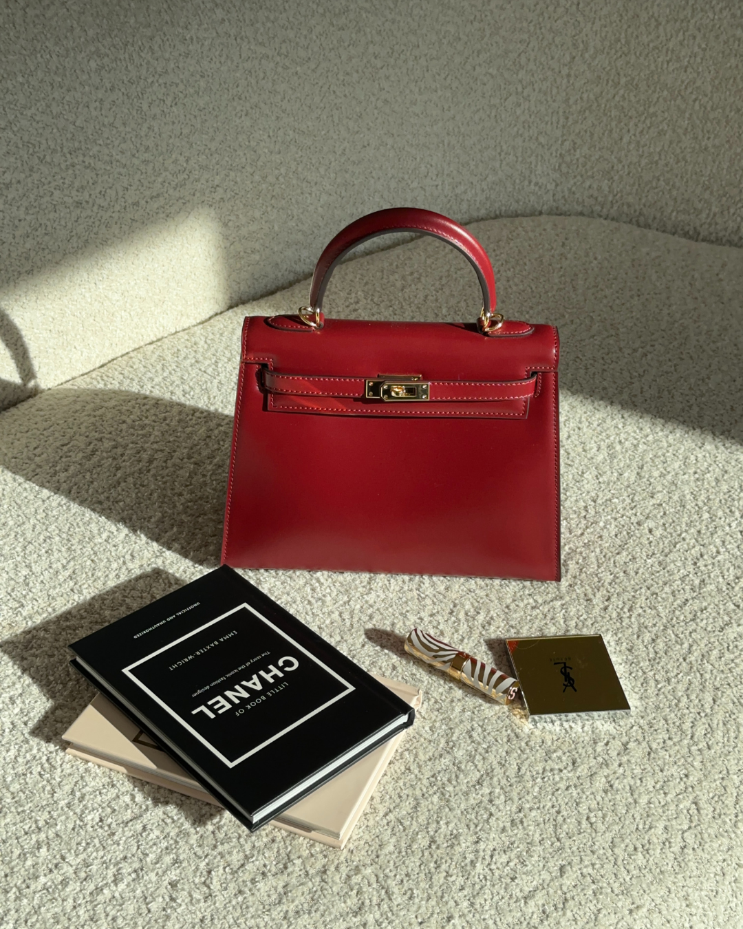 AMÉLIA | MINI SAC EN CUIR BORDEAUX ÉLÉGANT