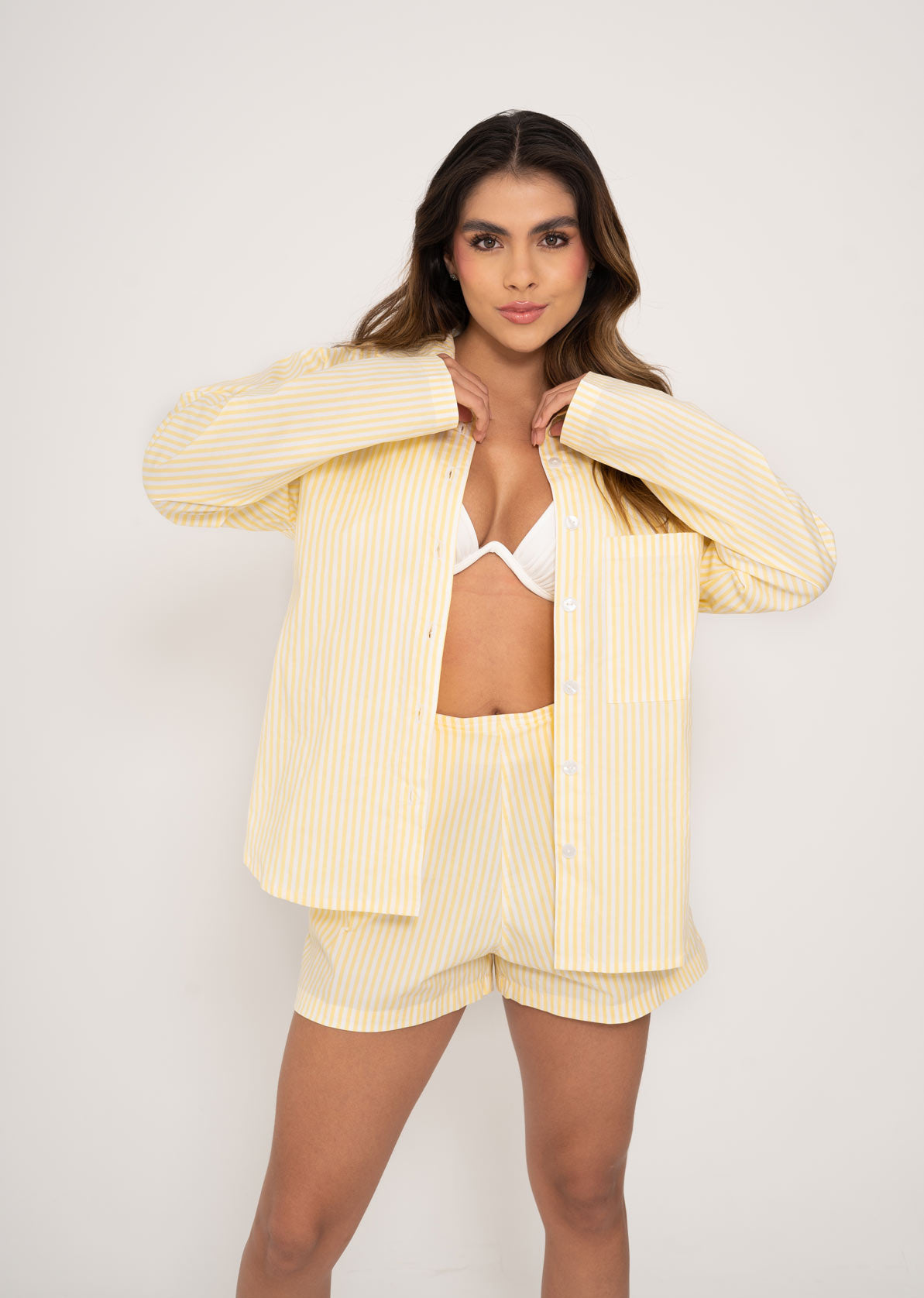 Clair™ | Ensemble rayé d’été au charme français