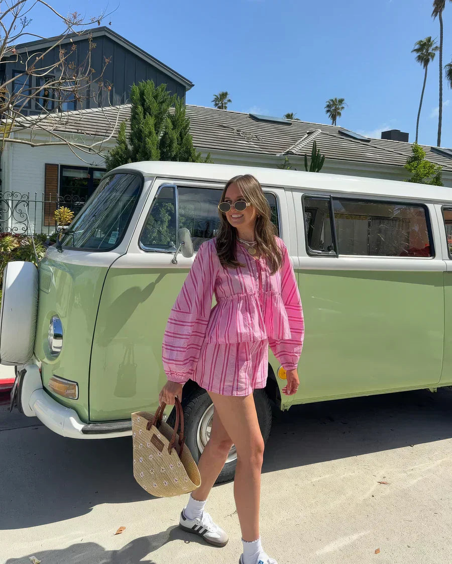 Amélie™ | Ensemble d’été léger à rayures