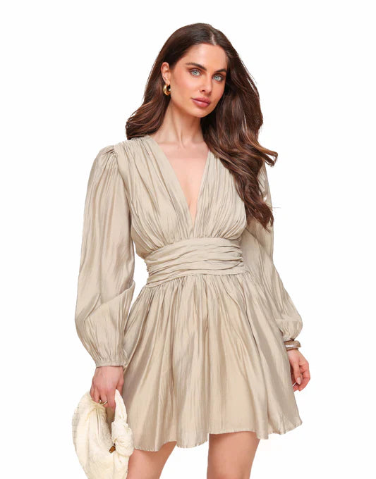 Isabelle™ | Robe mini en lin léger