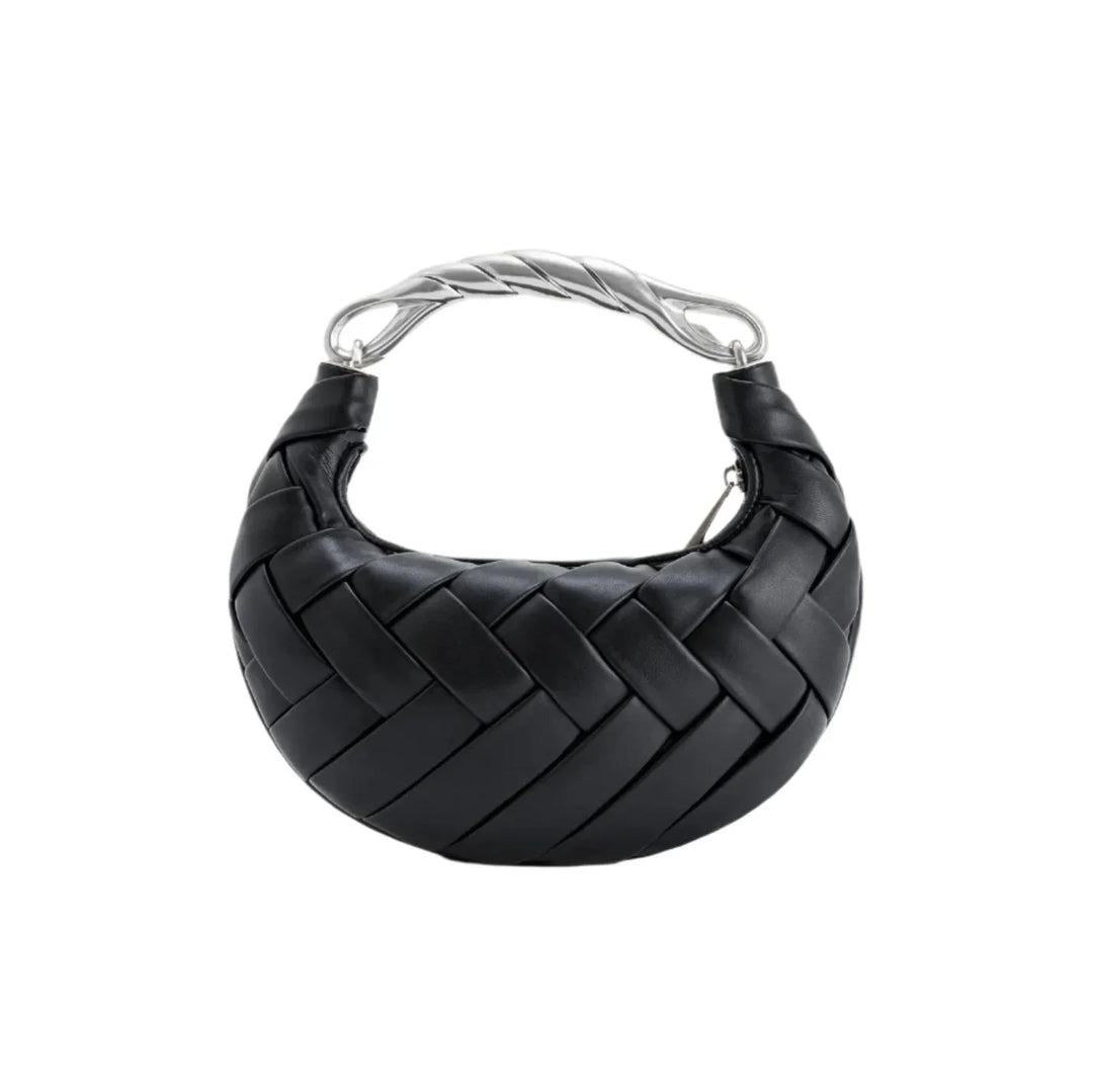 Solène™ | Sac Tressé en Cuir Végan