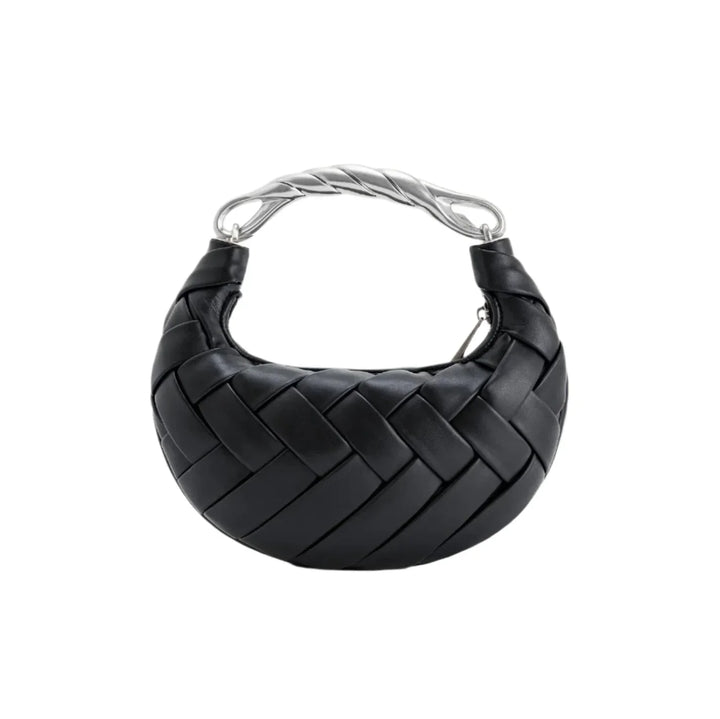 Solène™ | Sac Tressé en Cuir Végan