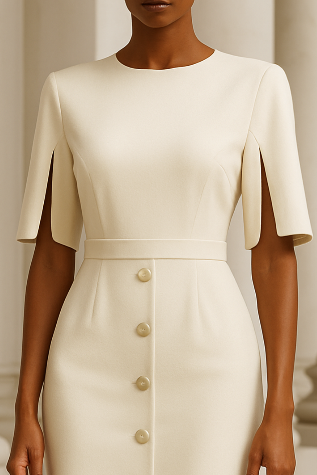 Amélie™ | Robe midi élégante