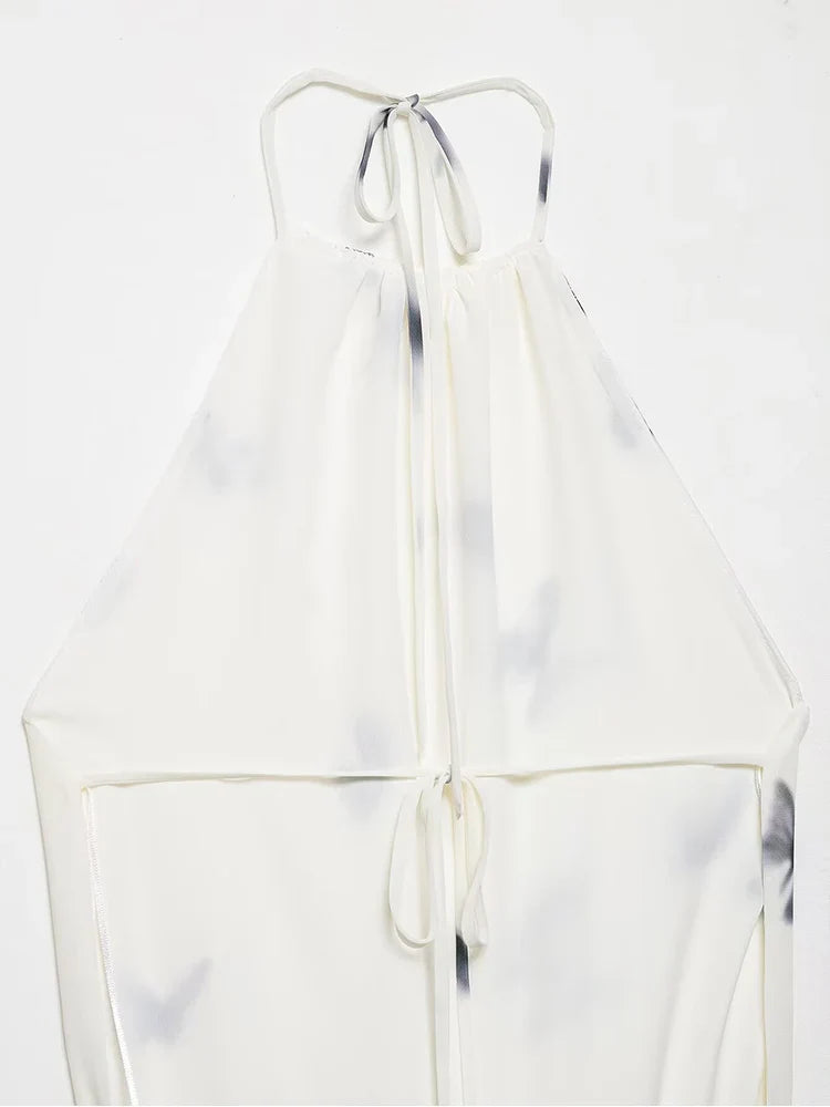 Adriana™ | Robe d’été dos nu à imprimé papillons