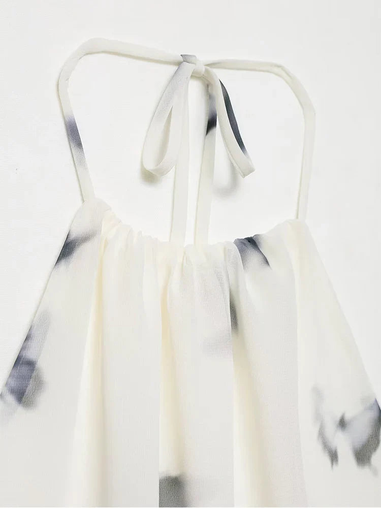 Adriana™ | Robe d’été dos nu à imprimé papillons