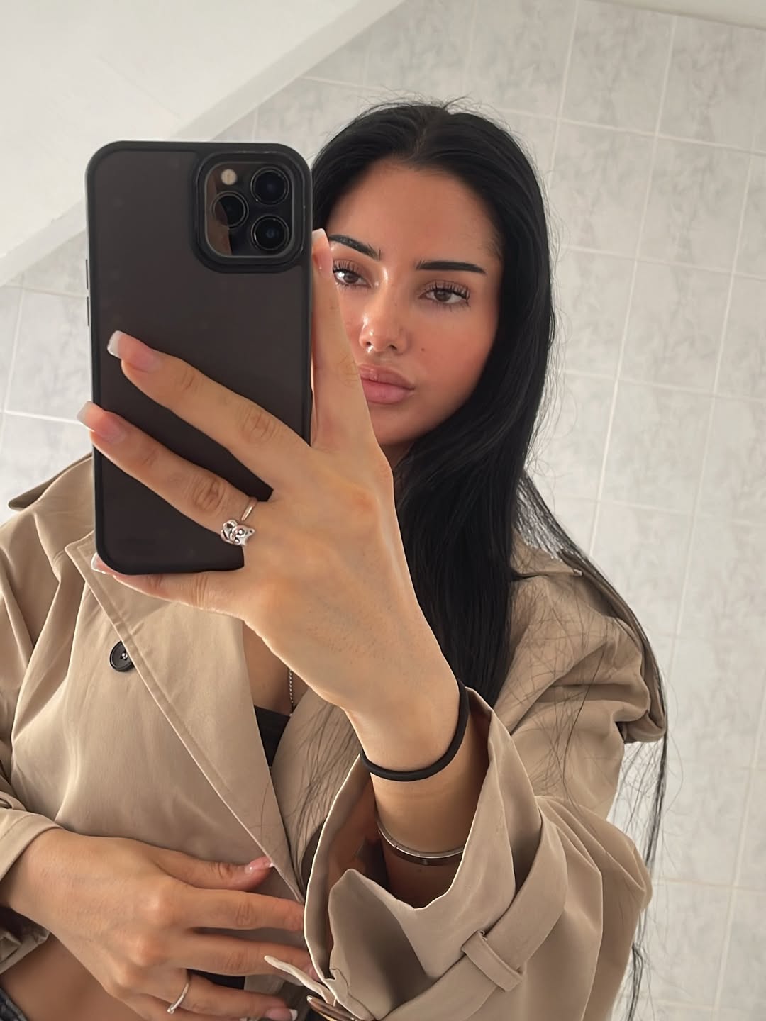 La Camille – Veste courte inspirée du trench